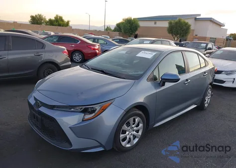 2022 Toyota Corolla Le из США, поврежденный, VIN 5YFEPMAE1NP282505